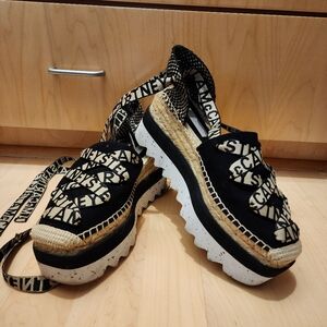Stella McCartney Gaia Platform Espadrilles Size 40 Size 9